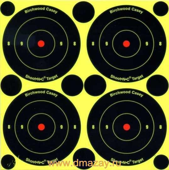                BIRCHWOOD CASEY Shoot N C Shoot N C Self Adhesive Targets 34315 (34515) B3 18 (48+120 )    